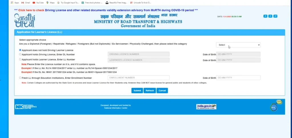 DRIVING LICENCE ONLINE 4