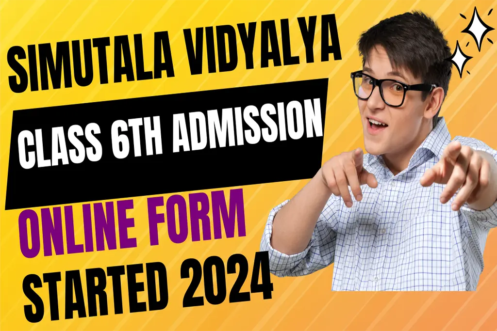 simutala awasiye vidyala class 6th admission online form started 2025