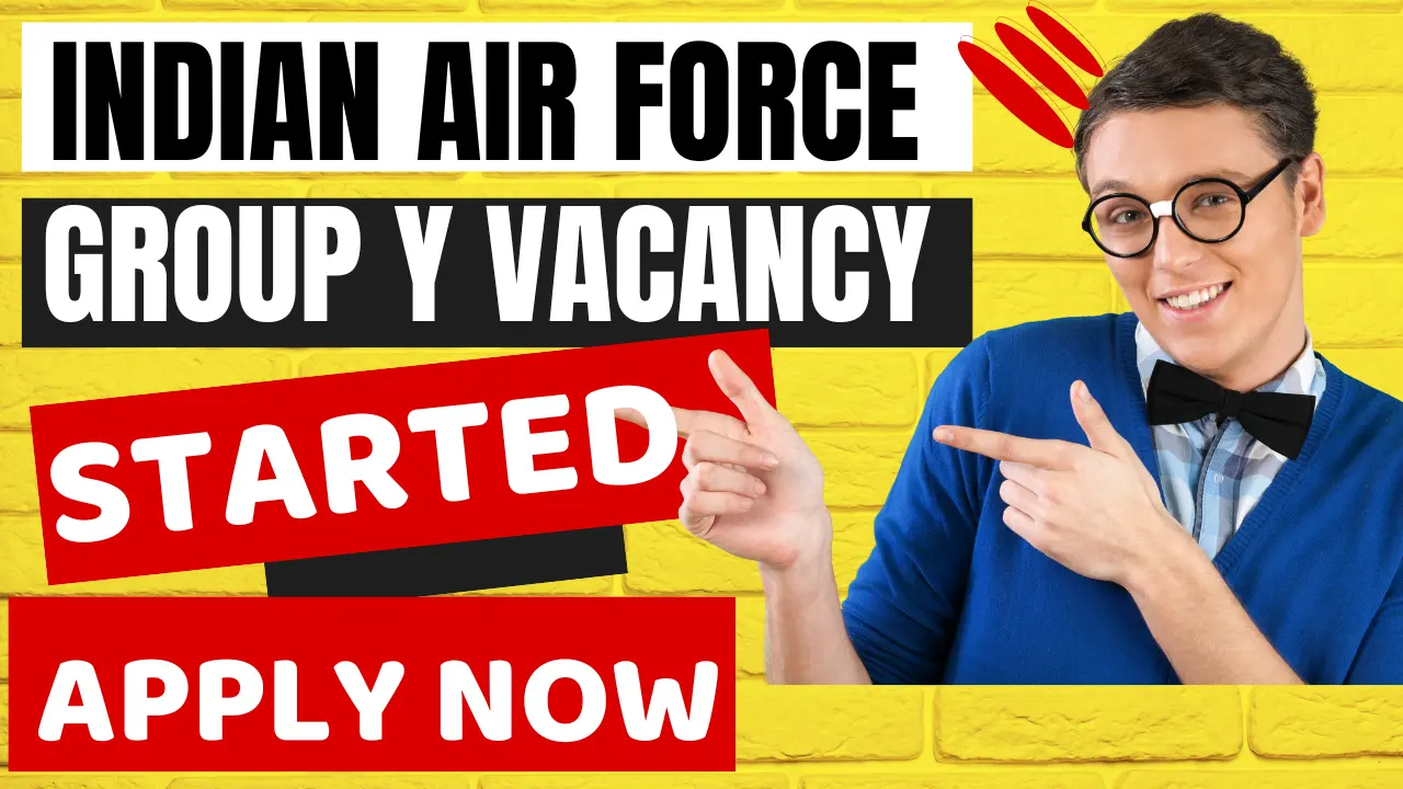 Indian Air Force Group Y Rally Recruitment 2024 | Air Force Group Y Rally Vacancy 24