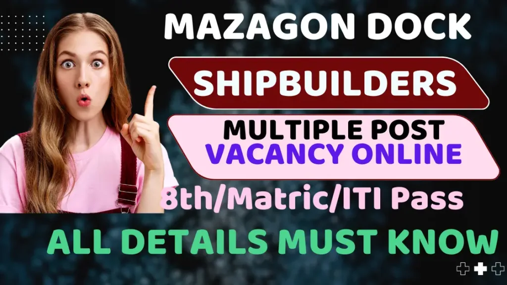 Mazagon Dock Shipbuilders Ltd Trade Apprentice Online Form 2024