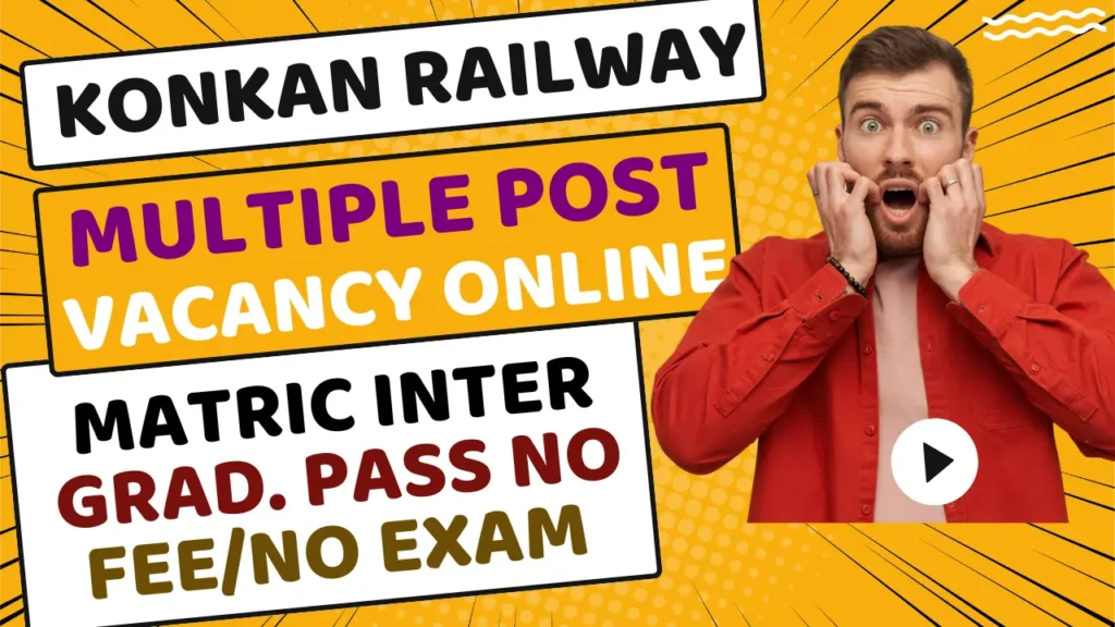 Konkan Railway New Vacancy 24