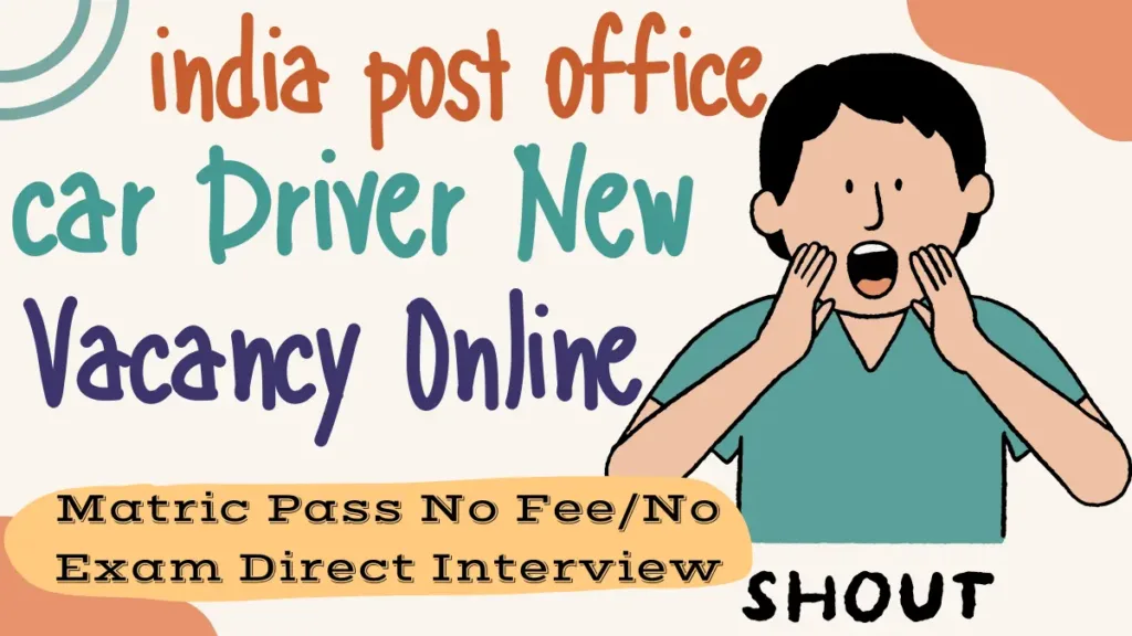 India Post Office New Vacancy 2024