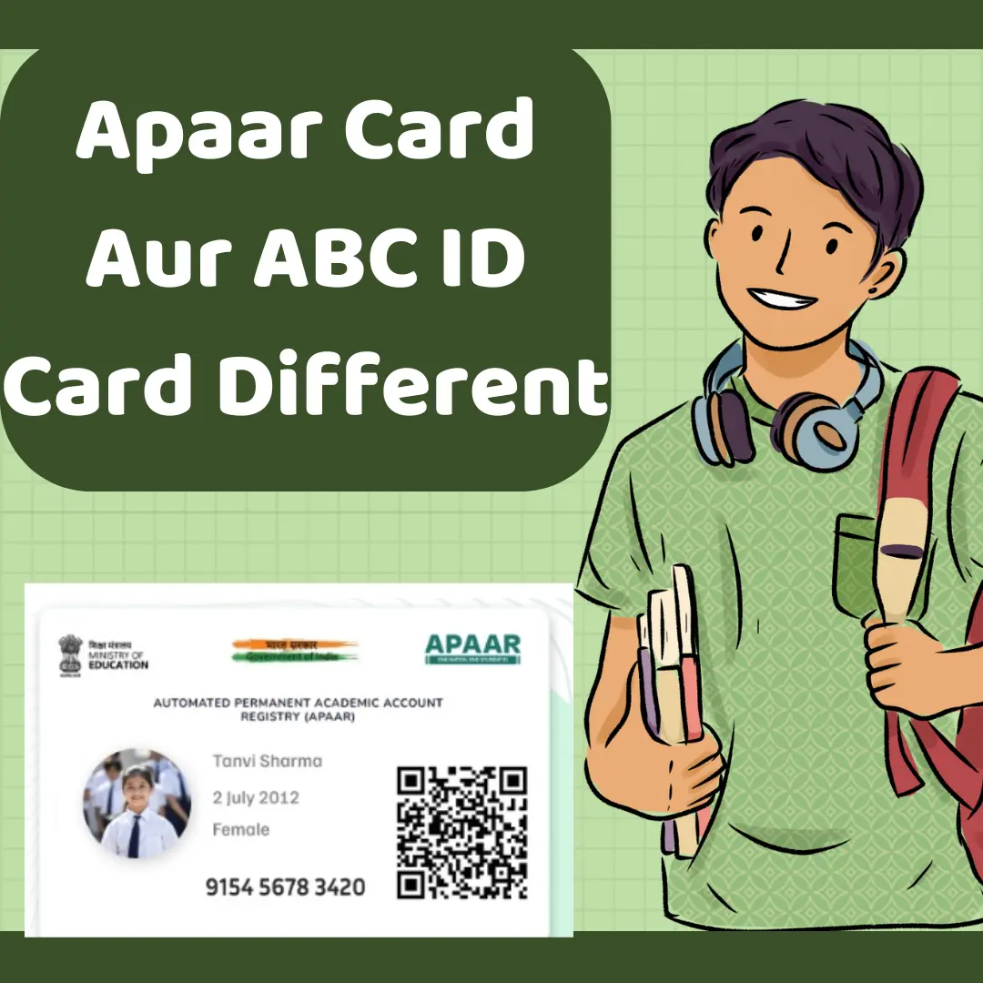 Abc Card Format अपार कार्ड और ABC कार्ड में अंतर क्या है जाने पुरी जानकारी |Apaar Card ...