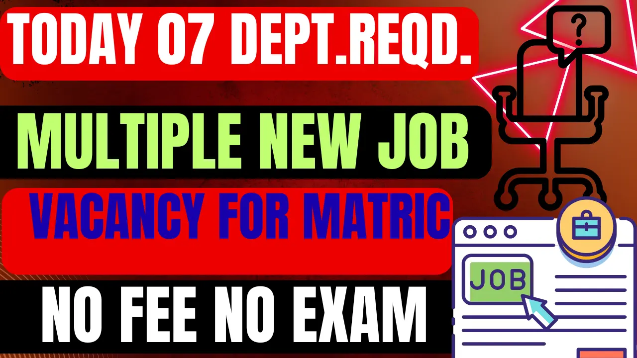 Top 07 New Govt. Job Vacancy & Tech Update of Today | 06 Feb 26 Top 07 ...