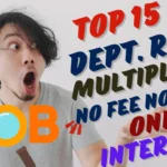  05 June 2025 Top 15 New Vacancy | 05 June Top 15 Vacancy No Fee No Exam Only Interview